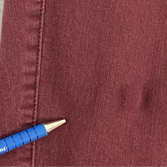 Torrid Burgundy Skinny Jeans Sz 10R Motorbike Superstretch - Picture 6 of 10